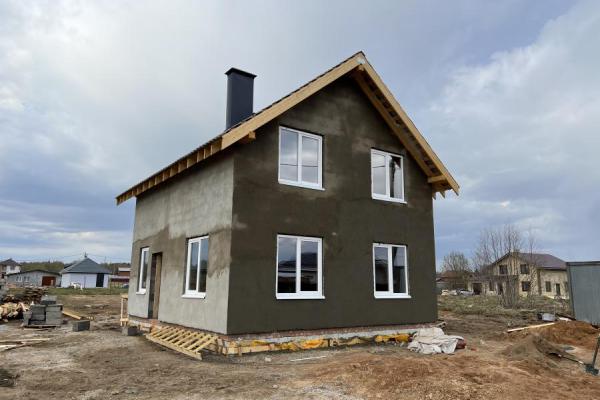 Дом из арболита в Ильинском