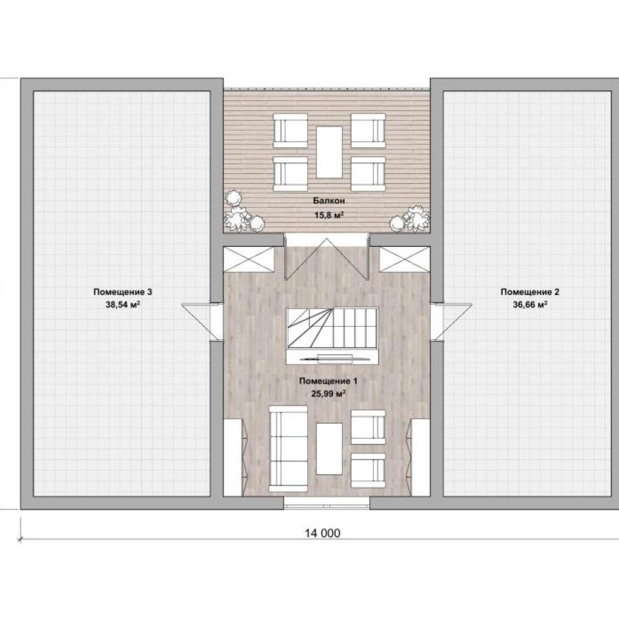 Планировка дома Басфорд