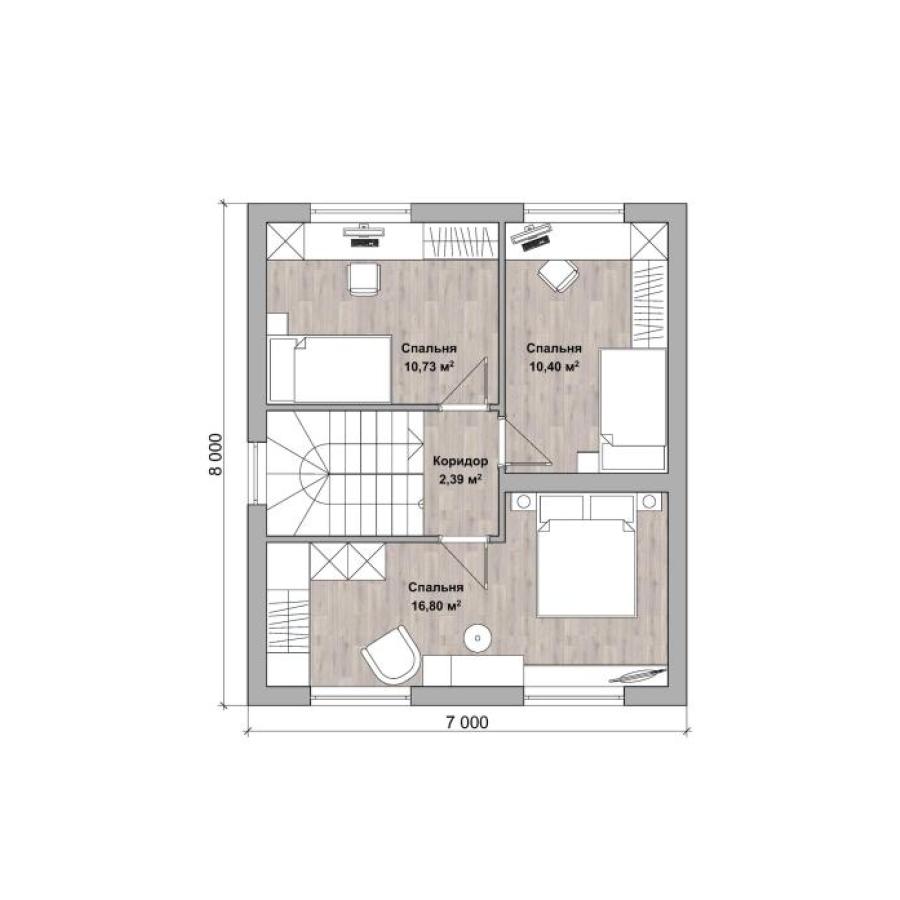 Планировка дома Тауэр
